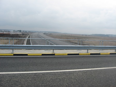Stefanesti, autostrada Bucuresti - Brasov,